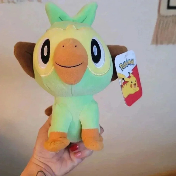 Pokemon Grookey and Sobble 8in Plush Stuffed Animal New With Tags - Picture 6 of 9